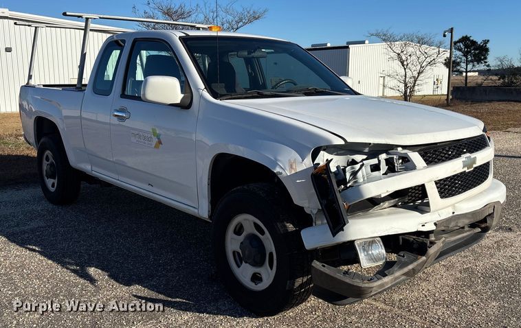 image for item DU0350 2012 Chevrolet Colorado Ext. Cab pickup truck