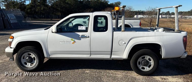 image for item DU0350 2012 Chevrolet Colorado Ext. Cab pickup truck