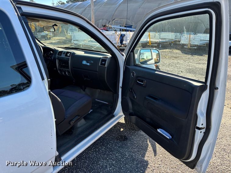 image for item DU0350 2012 Chevrolet Colorado Ext. Cab pickup truck