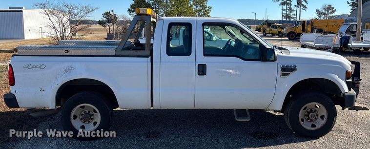 image for item DU0353 2008 Ford F250 Super Duty XL Ext. Cab pickup truck