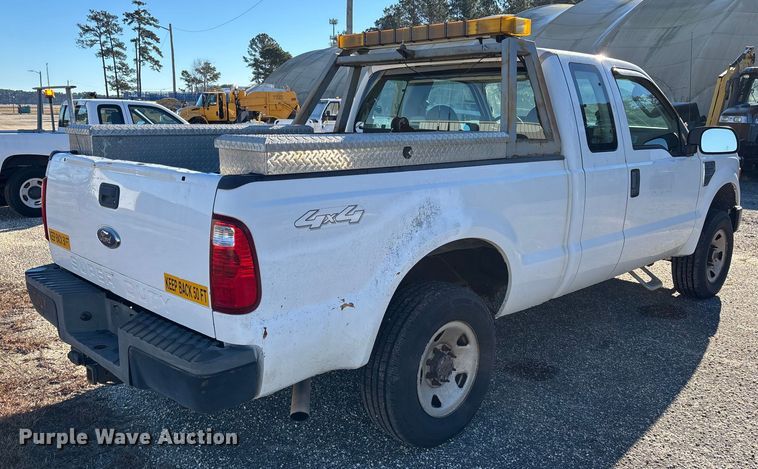 image for item DU0353 2008 Ford F250 Super Duty XL Ext. Cab pickup truck