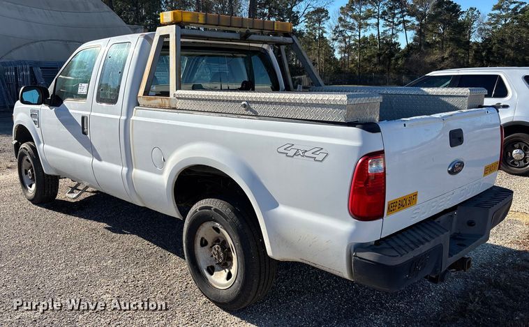 image for item DU0353 2008 Ford F250 Super Duty XL Ext. Cab pickup truck