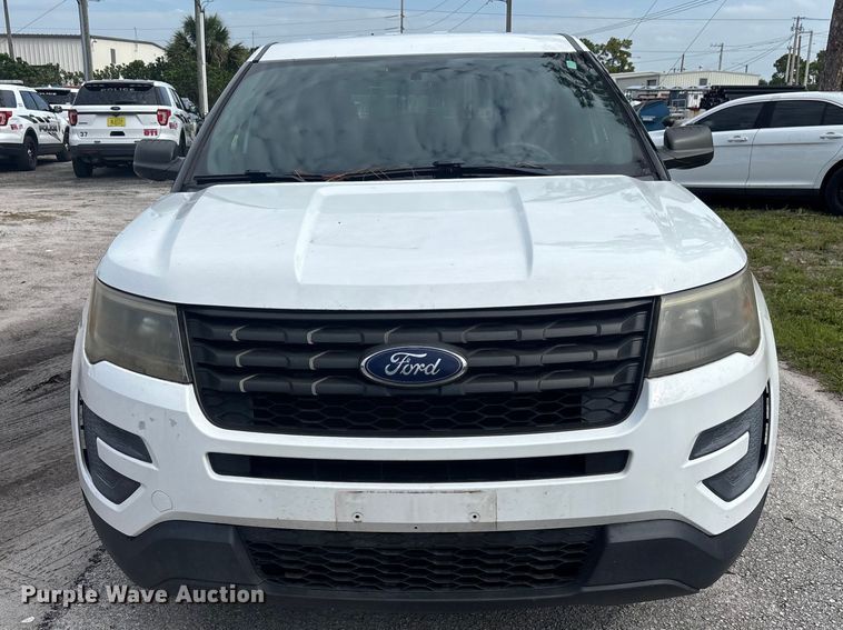 image for item DU0432 2017 Ford Explorer Police SUV