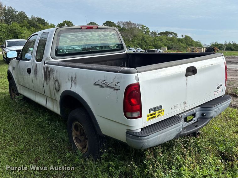 image for item DU6252 2002 Ford F150 Ext. Cab pickup truck