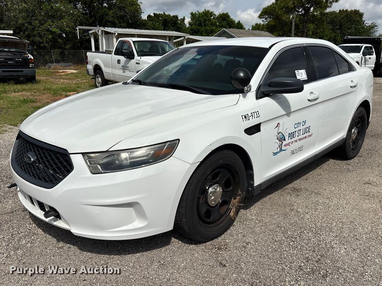 image for item DU6258 2015 Ford Taurus Police Interceptor 