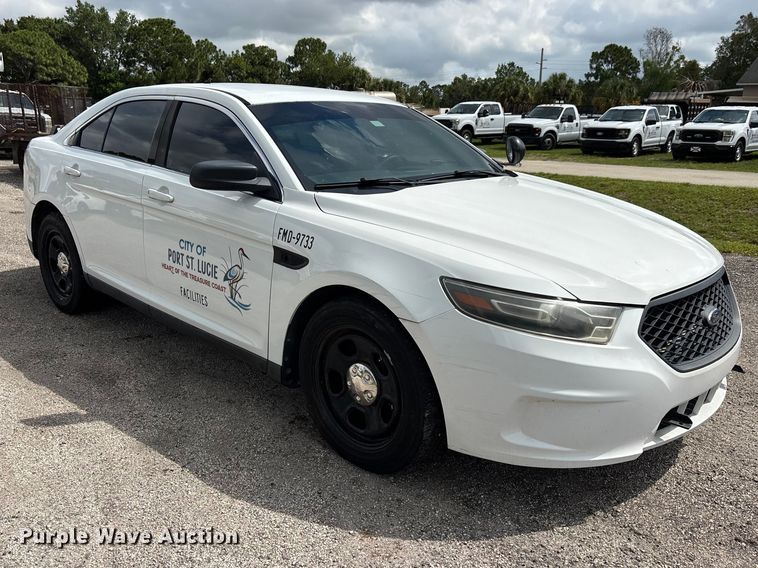 image for item DU6258 2015 Ford Taurus Police Interceptor 
