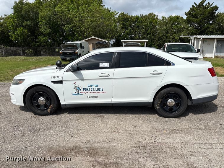 image for item DU6258 2015 Ford Taurus Police Interceptor 