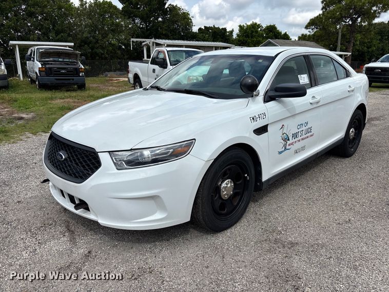 image for item DU6261 2015 Ford Taurus Police Interceptor 