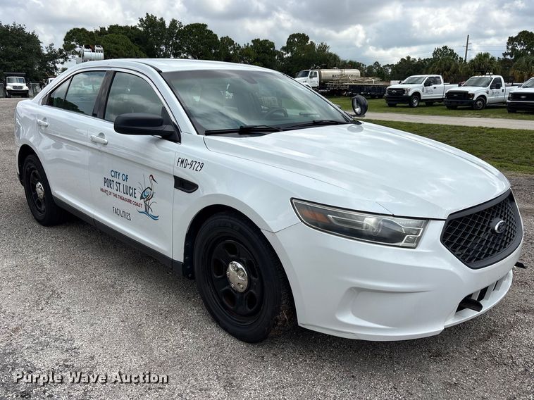 image for item DU6261 2015 Ford Taurus Police Interceptor 