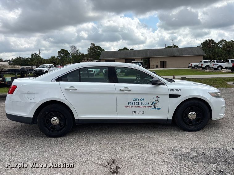 image for item DU6261 2015 Ford Taurus Police Interceptor 