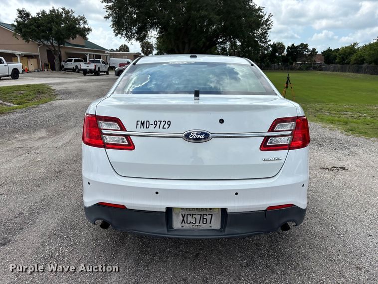 image for item DU6261 2015 Ford Taurus Police Interceptor 