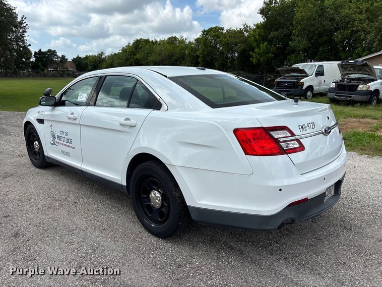 image for item DU6261 2015 Ford Taurus Police Interceptor 