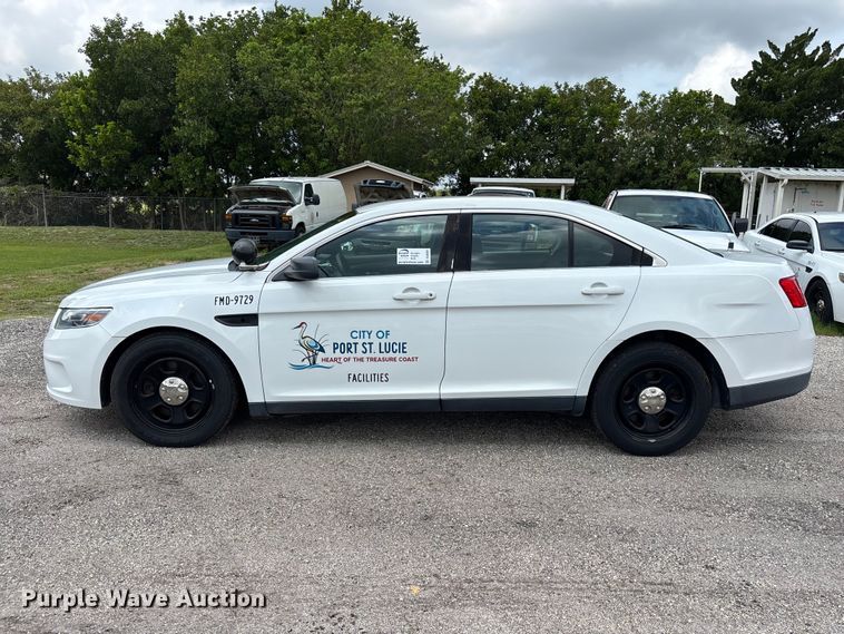 image for item DU6261 2015 Ford Taurus Police Interceptor 