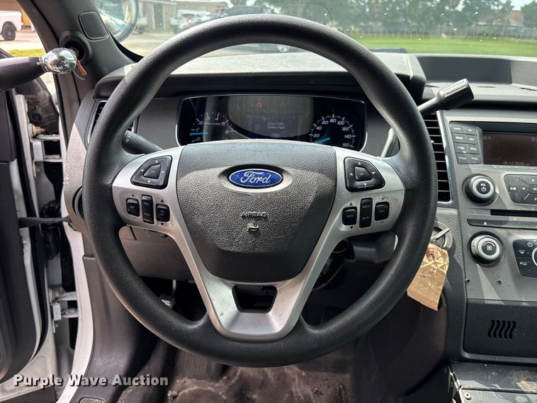 image for item DU6261 2015 Ford Taurus Police Interceptor 