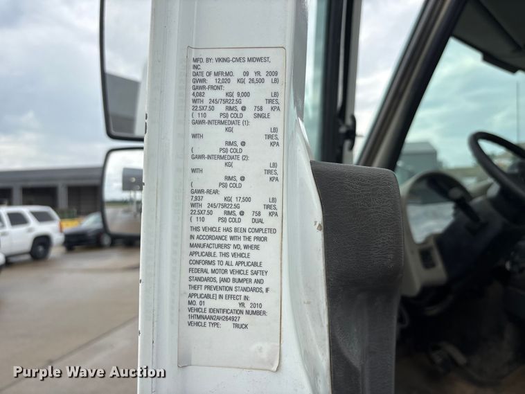 image for item DV4333 2010 International 4300 Crew Cab utility / service truck