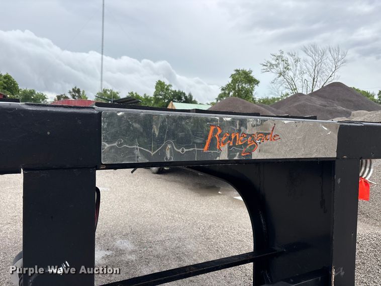 image for item DV4383 2007 Fontaine lowboy equipment trailer