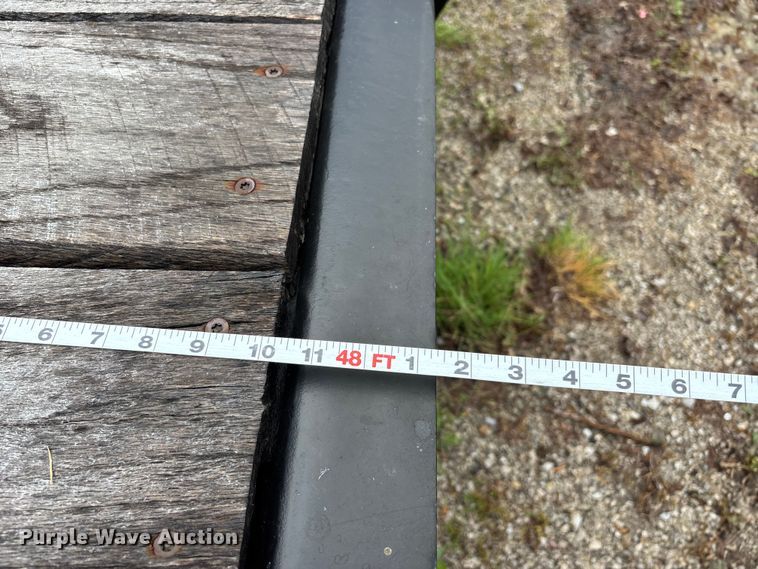 image for item DV4383 2007 Fontaine lowboy equipment trailer