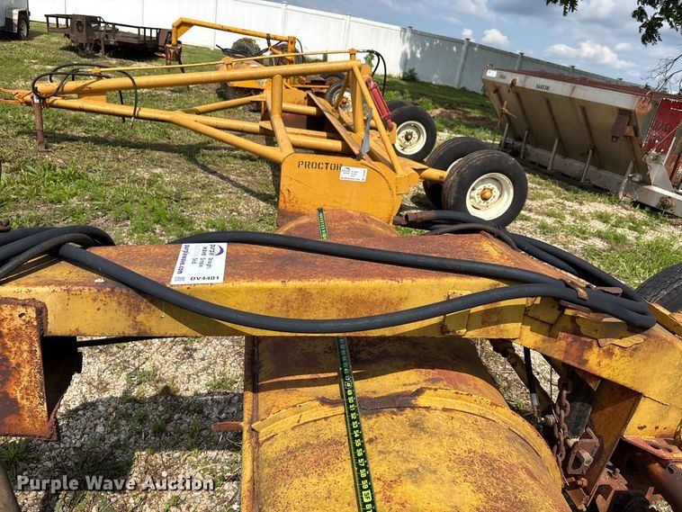 image for item DV4401 Standard Steel Works pull type sweeper