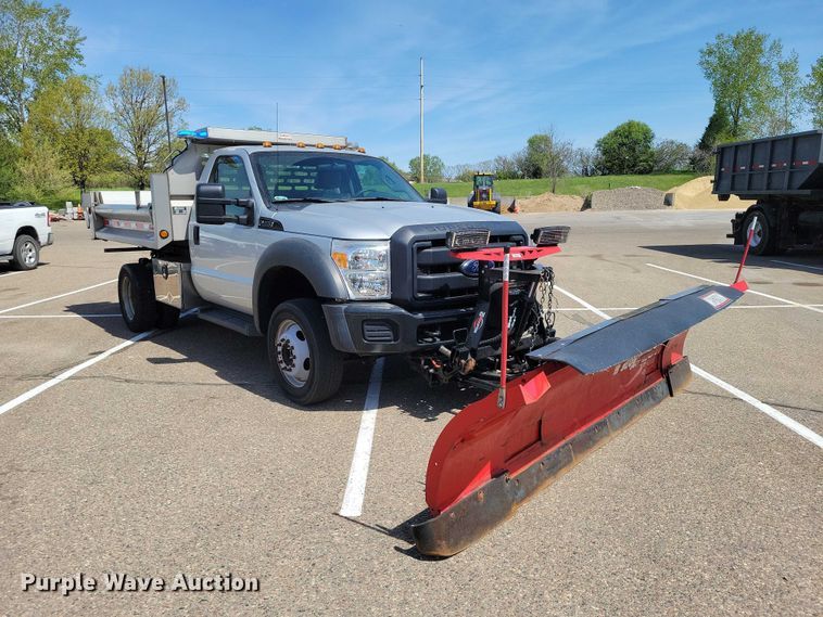 image for item DZ7137 2012 Ford  F450 Super Duty dump truck