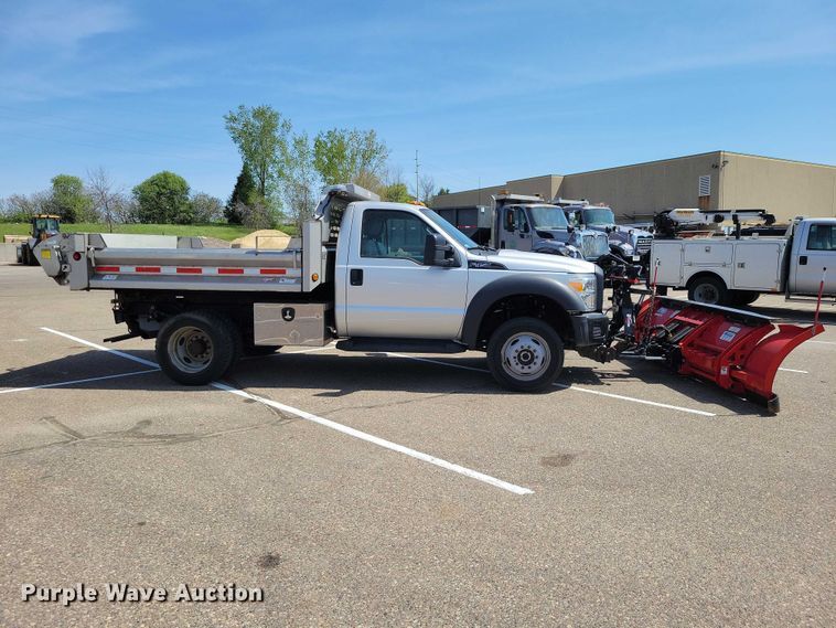 image for item DZ7137 2012 Ford  F450 Super Duty dump truck