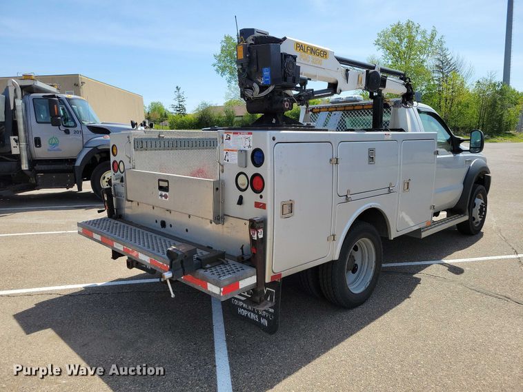 image for item DZ7138 2007 Ford F450 Super Duty utility / service truck