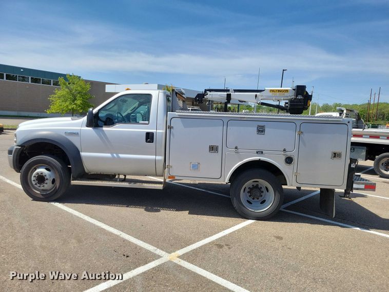 image for item DZ7138 2007 Ford F450 Super Duty utility / service truck