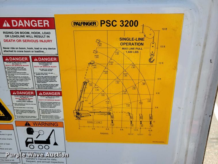 image for item DZ7138 2007 Ford F450 Super Duty utility / service truck