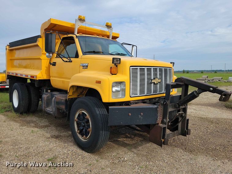 image for item DZ7163 1992 Chevrolet  Kodiak dump truck
