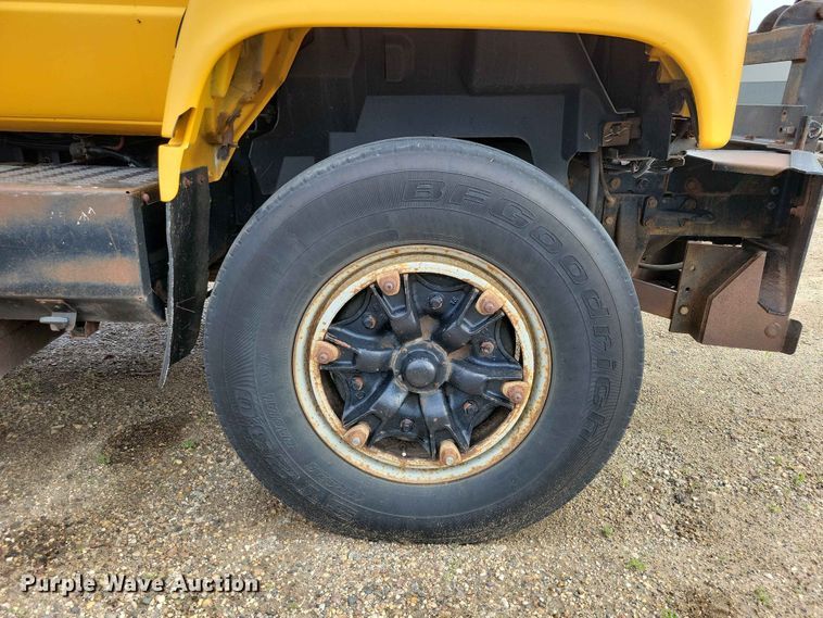 image for item DZ7163 1992 Chevrolet  Kodiak dump truck