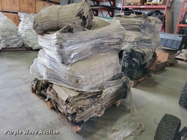 image for item DZ7165 (2) pallets of sand bags