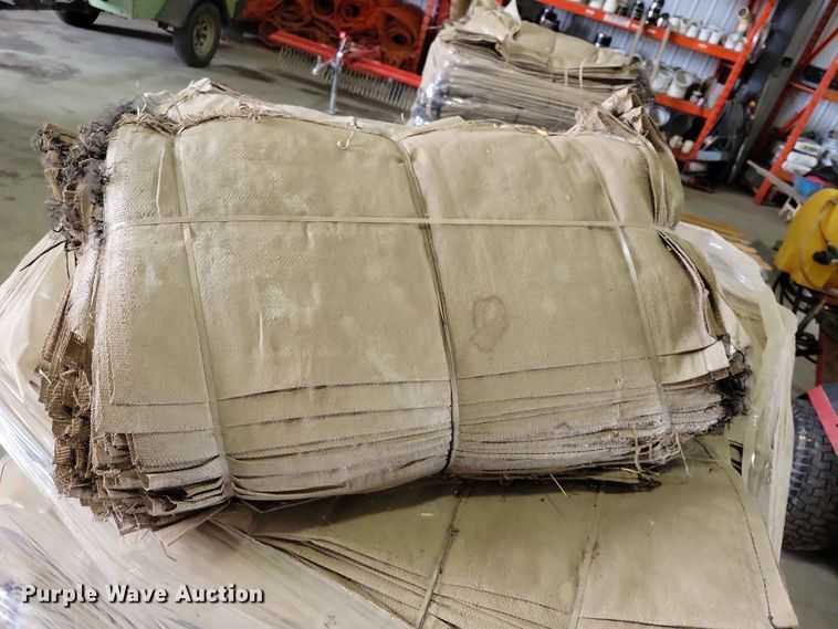 image for item DZ7165 (2) pallets of sand bags