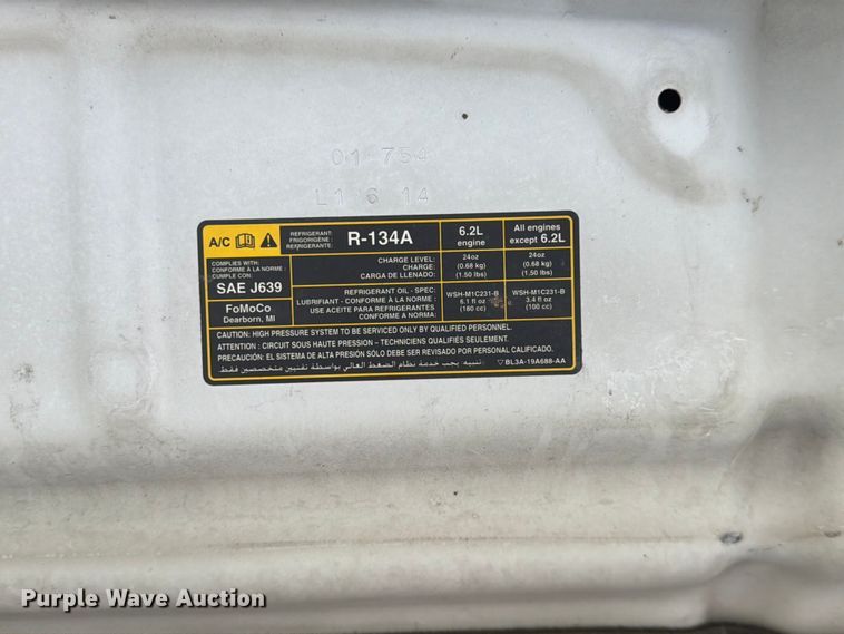 image for item EA4926 2014 Ford F150 Ext. Cab pickup truck