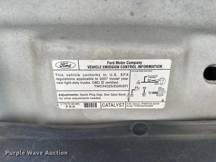 image for item EA4936 2007 Ford F150 pickup truck