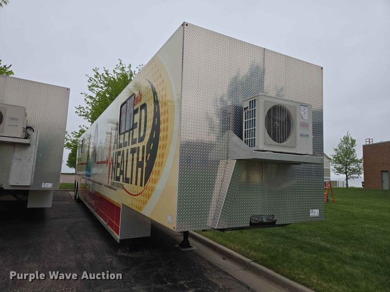 image for item EB1472 2015 Trail King Industries TK40CF medical training trailer