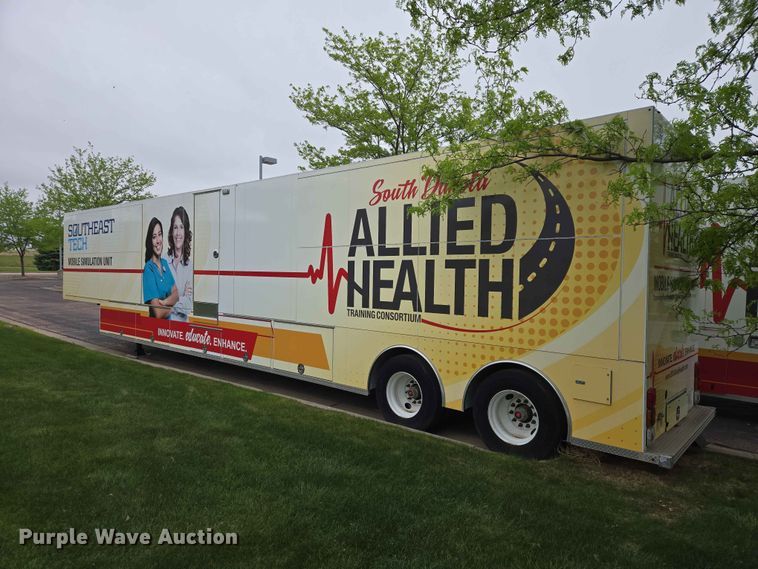 image for item EB1472 2015 Trail King Industries TK40CF medical training trailer