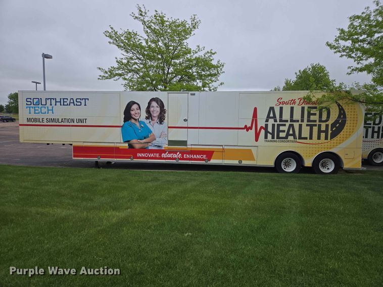 image for item EB1472 2015 Trail King Industries TK40CF medical training trailer