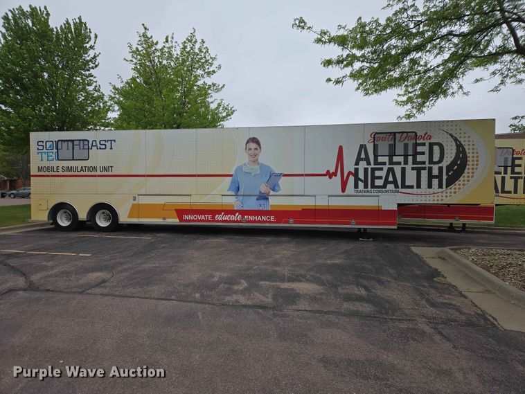 image for item EB1473 2015 Trail King Industries TK40CF medical training trailer