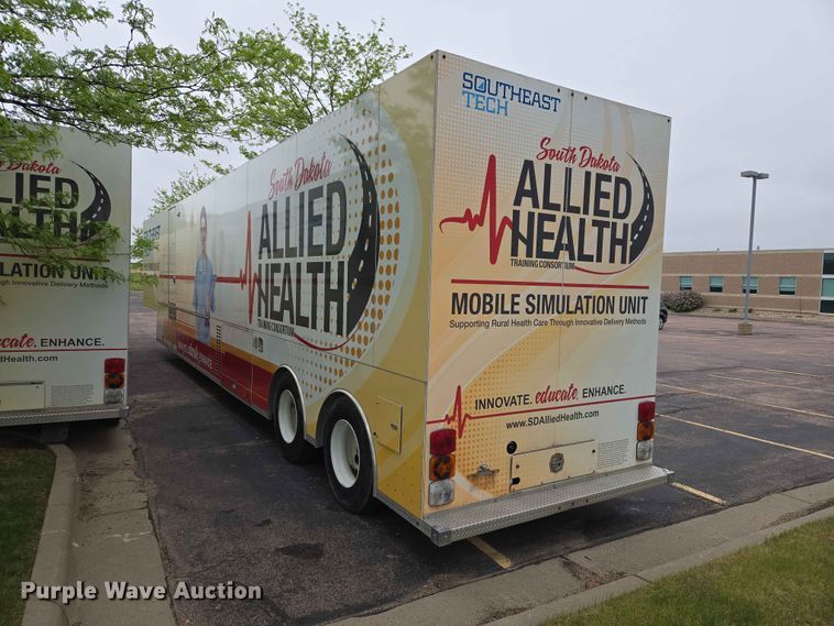 image for item EB1473 2015 Trail King Industries TK40CF medical training trailer
