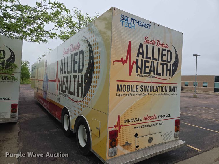 image for item EB1473 2015 Trail King Industries TK40CF medical training trailer