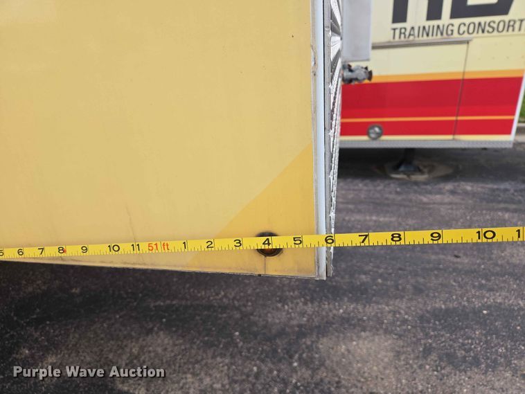 image for item EB1473 2015 Trail King Industries TK40CF medical training trailer
