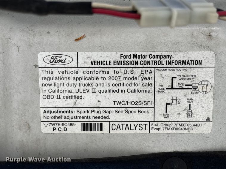 image for item EC8344 2007 Ford F150 pickup truck