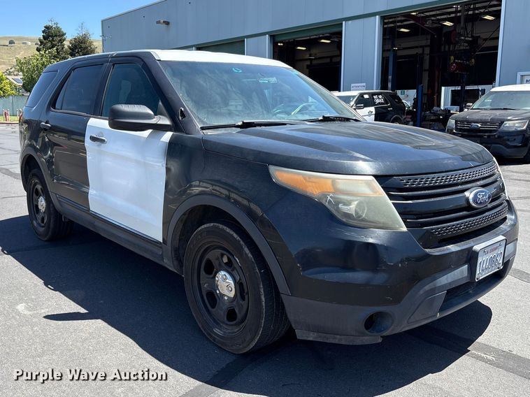 image for item EC8345 2014 Ford Explorer Police Interceptor SUV