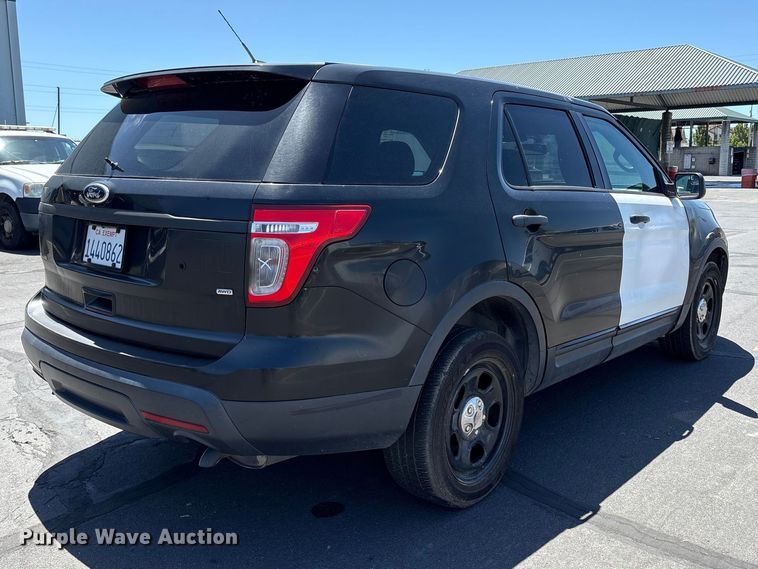 image for item EC8345 2014 Ford Explorer Police Interceptor SUV