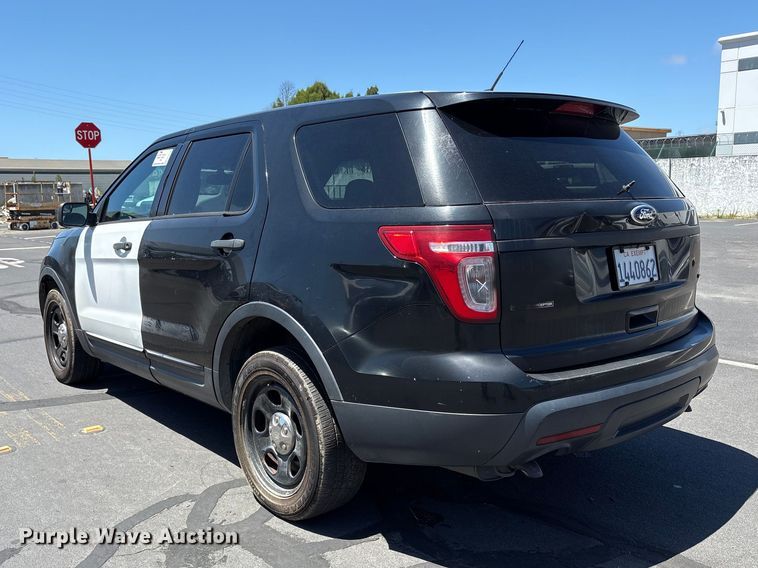 image for item EC8345 2014 Ford Explorer Police Interceptor SUV
