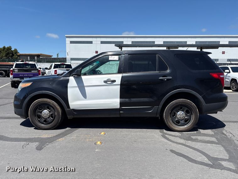 image for item EC8345 2014 Ford Explorer Police Interceptor SUV
