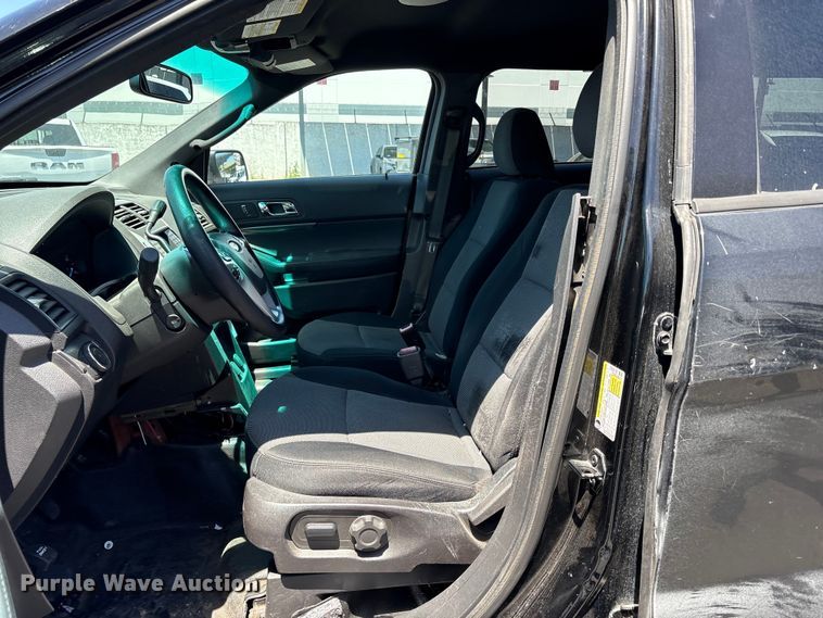 image for item EC8345 2014 Ford Explorer Police Interceptor SUV