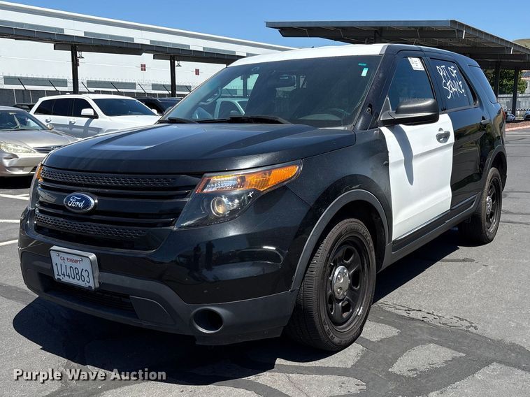 image for item EC8346 2014 Ford Explorer Police Interceptor SUV