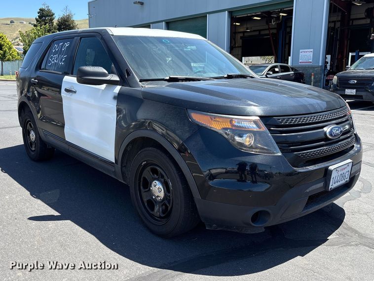 image for item EC8346 2014 Ford Explorer Police Interceptor SUV