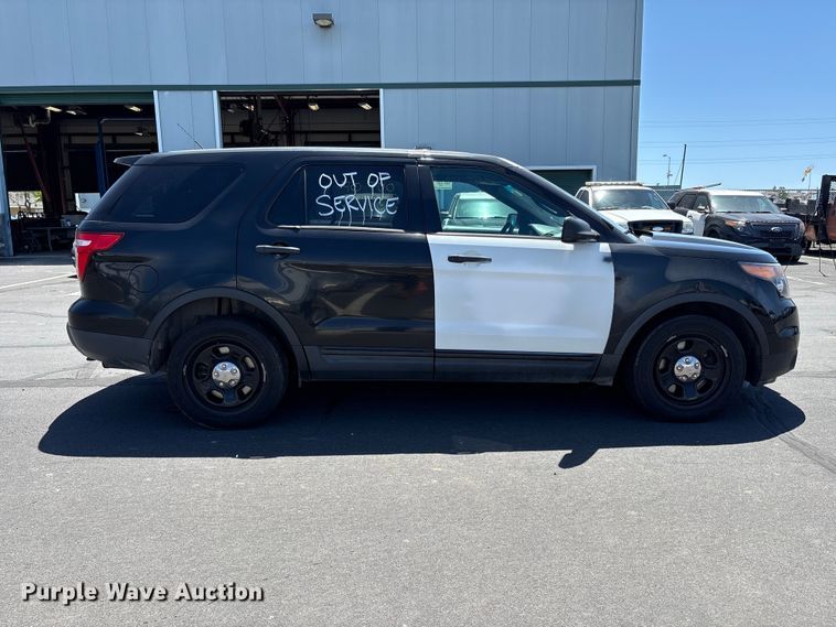 image for item EC8346 2014 Ford Explorer Police Interceptor SUV