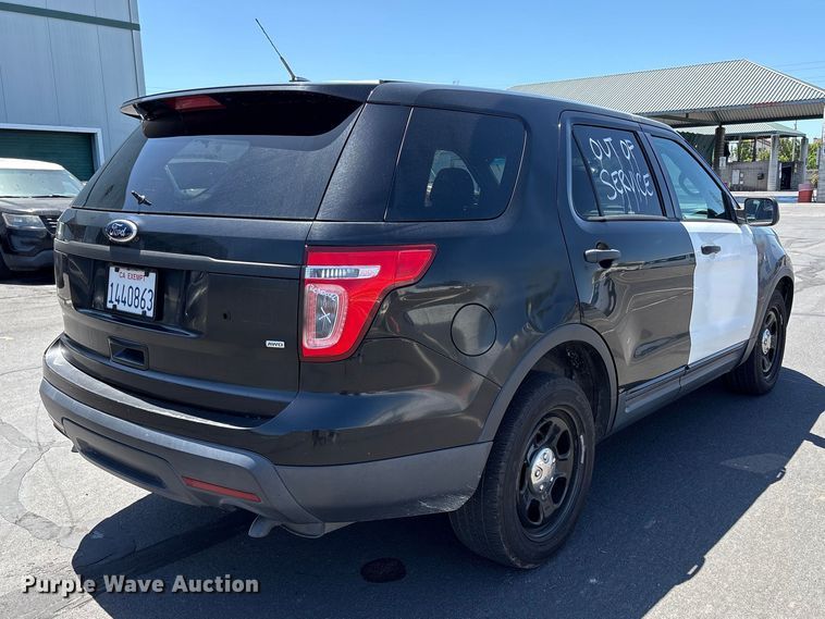image for item EC8346 2014 Ford Explorer Police Interceptor SUV